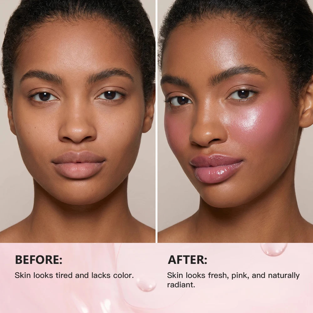 pH-Adaptive Color-Changing Jelly Blush for Lips and Cheeks