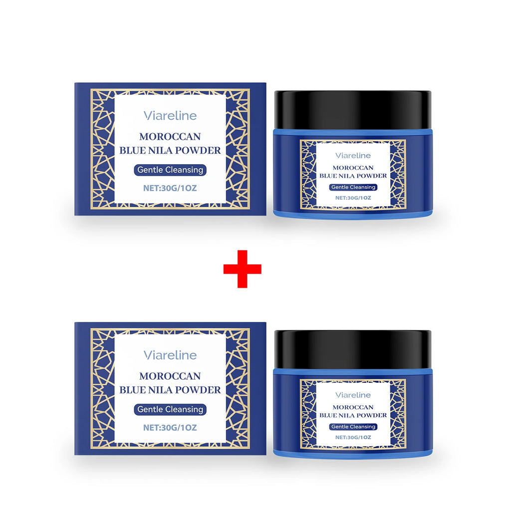 Moroccan Blue Nila Brightening Face Mask Powder