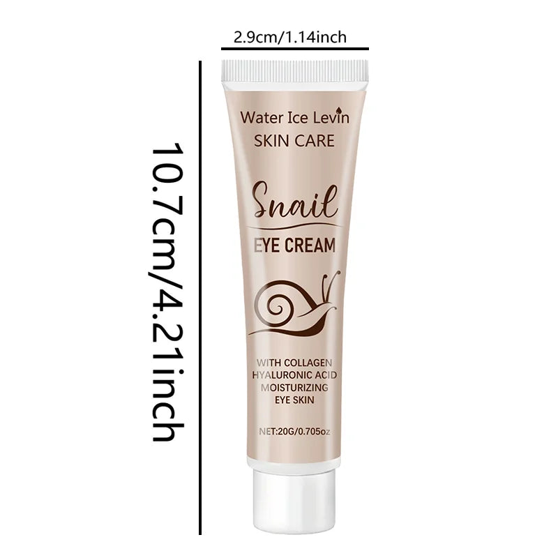 Water Ice Levin Snail Eye Cream Firming Moisturizing Treatment 20g - 7