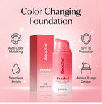 Color-Changing Foundation for Flawless Radiant Skin