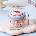 Portable Denture Cleaning Case with Rotary Brush