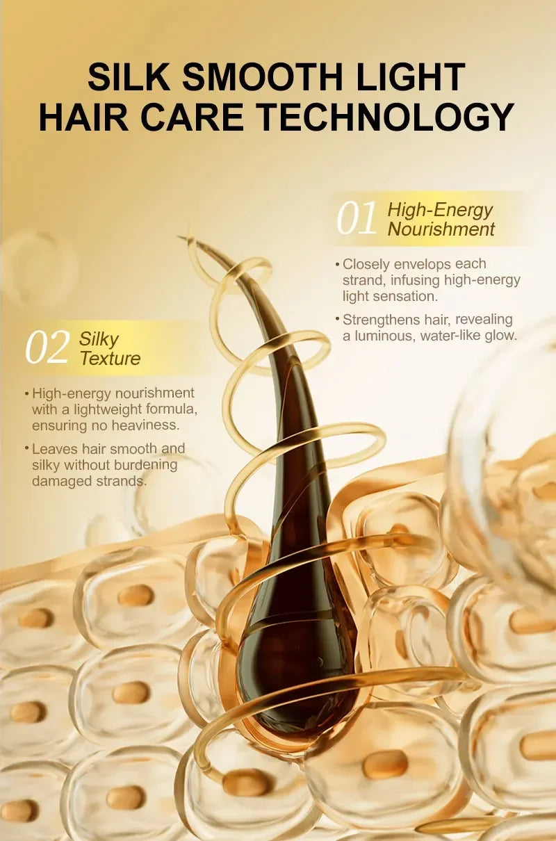 Amino Acid Hair Repair Oil for Smooth and Shiny Hair