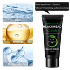Bamboo Charcoal Blackhead Remover Face Mask Deep Cleansing Peel Off