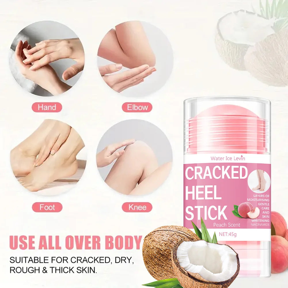 Peach Moisturizing Stick Cracked Heel Repair Cream for Dry Feet - 8