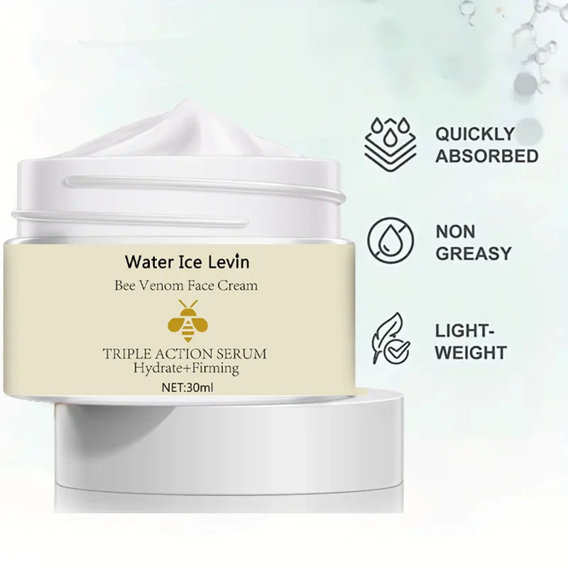 Water Ice Levin Bee Venom Face Cream Anti Aging Firming Moisturizer - 5