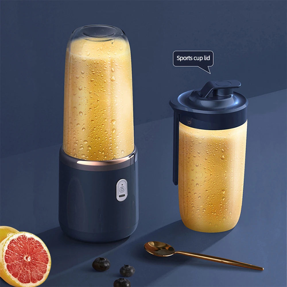 Portable Wireless Electric Juicer Cup for Fresh Fruit Smoothies
