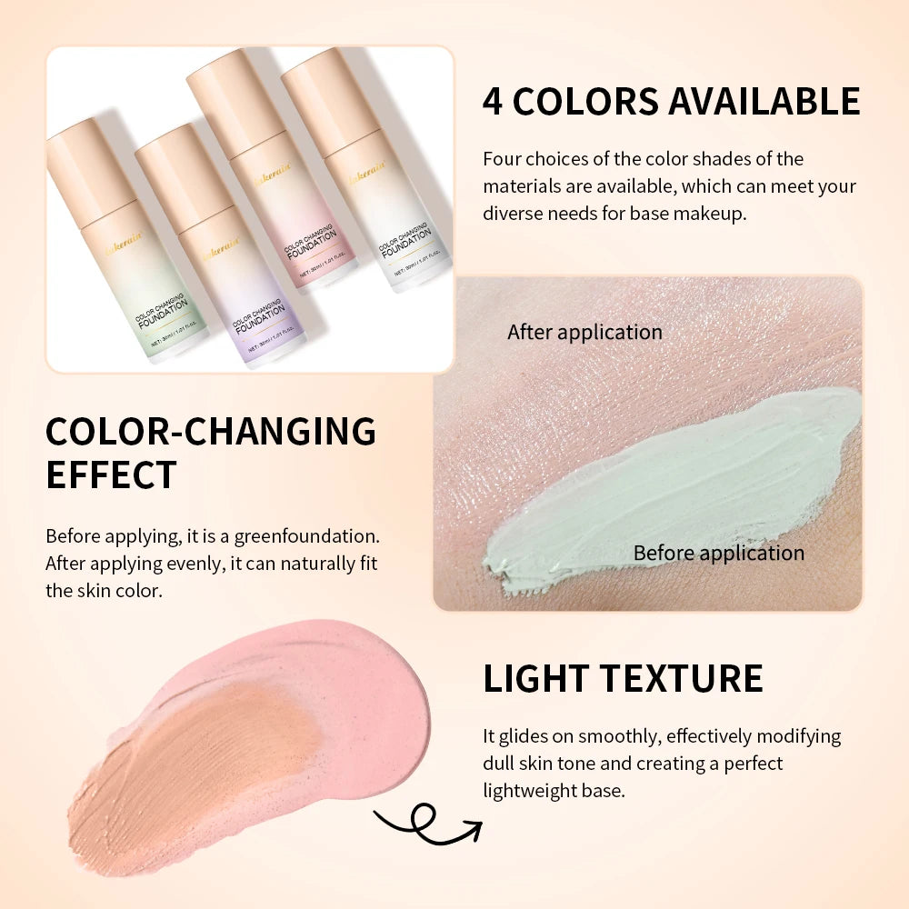 Color Changing Liquid Foundation for Radiant Skin - 4