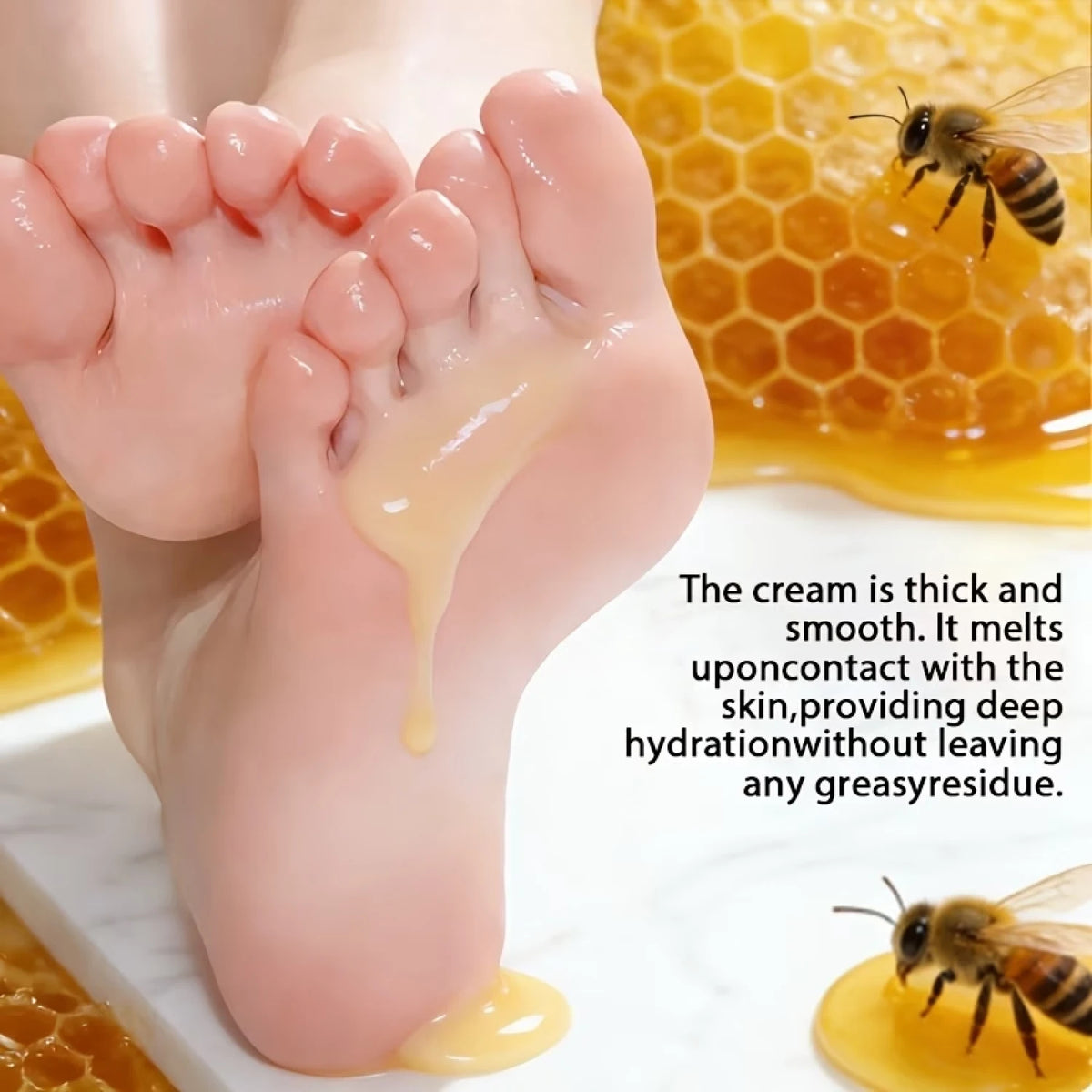 Manuka Honey Foot Balm Cracked Heel Repair Moisturizing Cream 30g