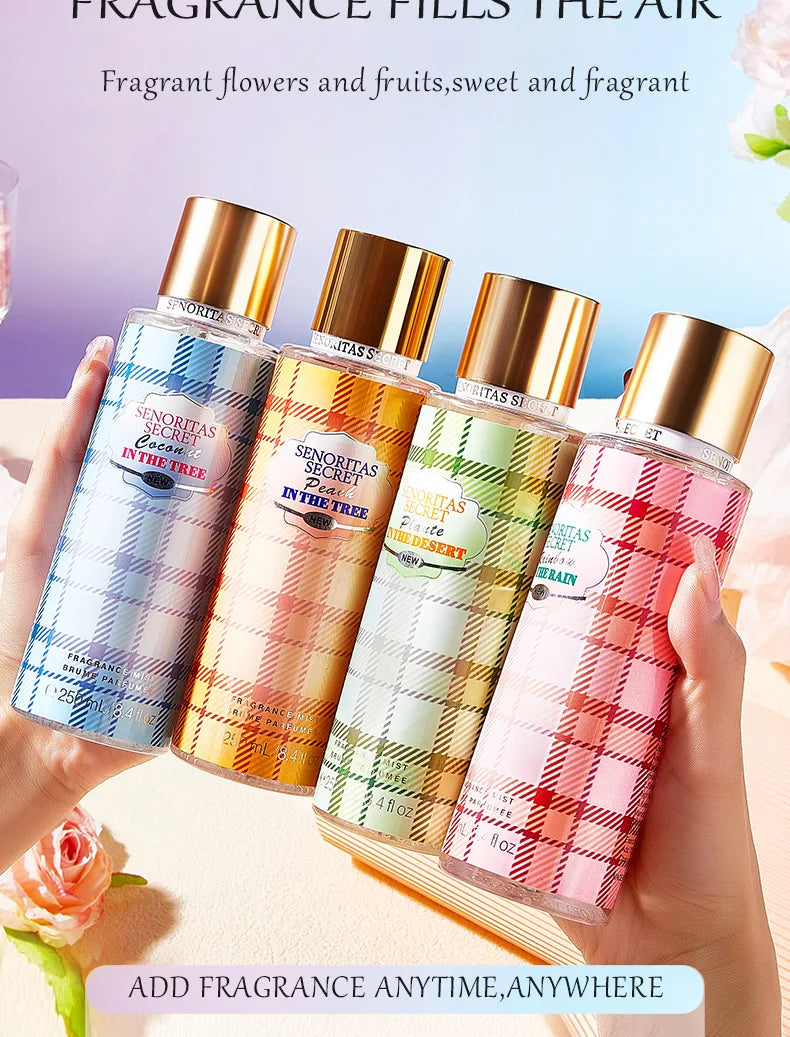 Senoritas Secret Fragrance Body Spray Long Lasting Scent Deodorant 250ml - 9