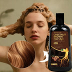 Chestnut Brown 3-in-1 Hair Dye Shampoo with Ginger and Ginseng 100g