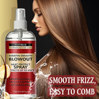 Keratin Hair Heat Protect Spray 450 Degree Frizz Control 100ml