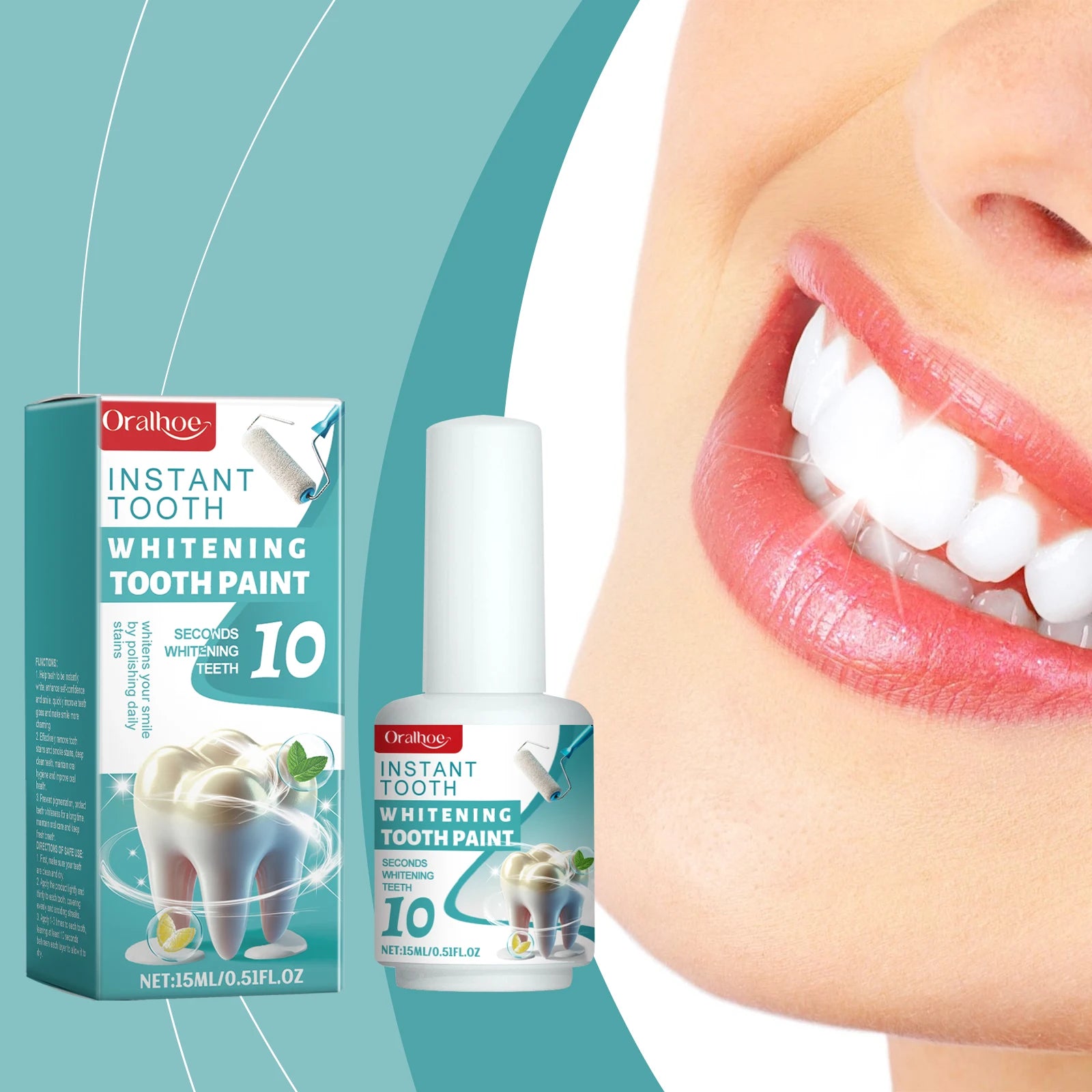 Instant Teeth Whitening Paint for Brighter Smile - 7
