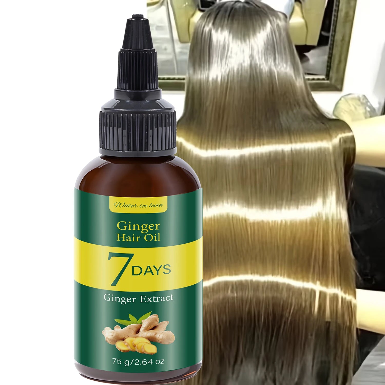Ginger Hair Oil Conditioner with Biotin and Keratin 75g - 5