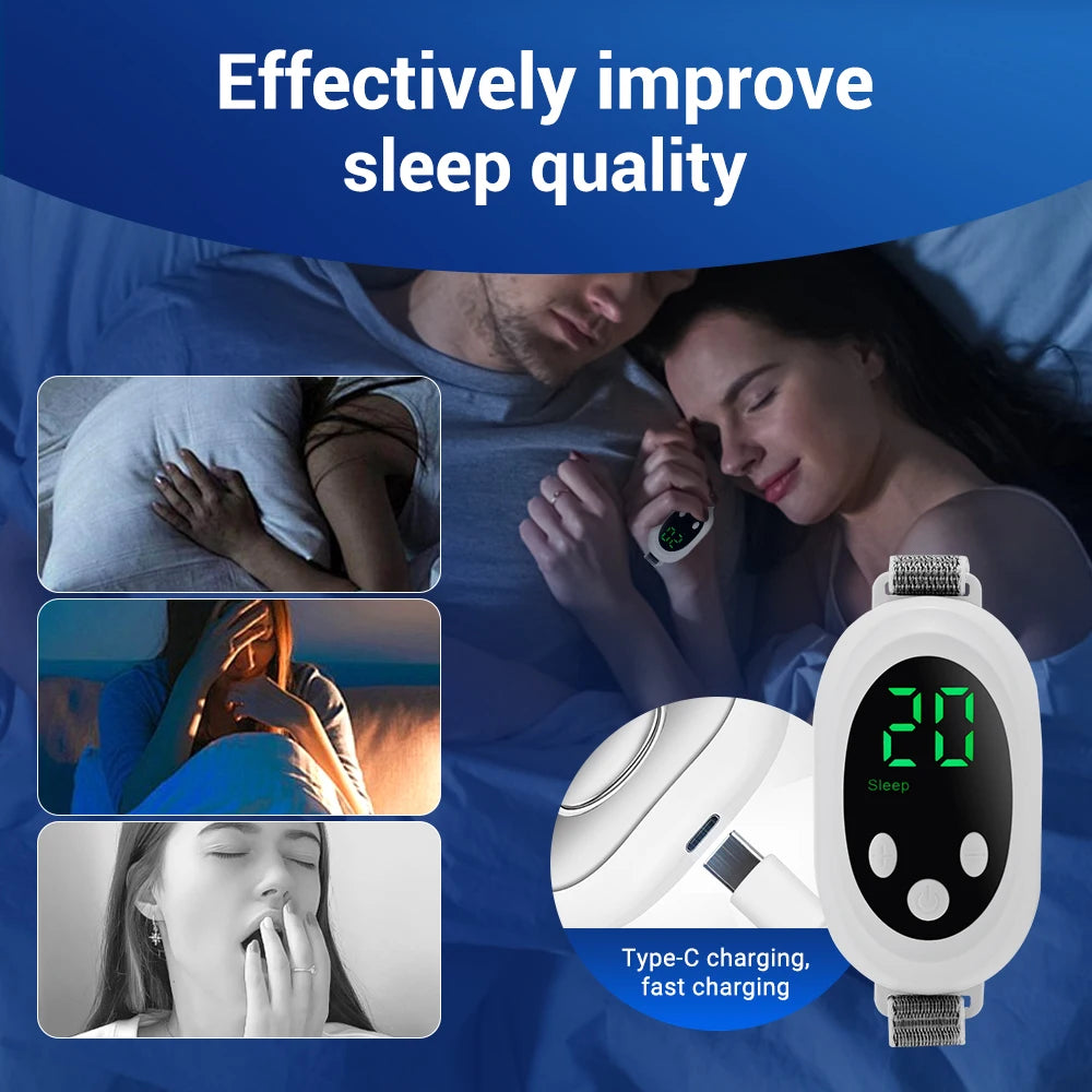 Microcurrent Sleep Aid and Anxiety Relief Device