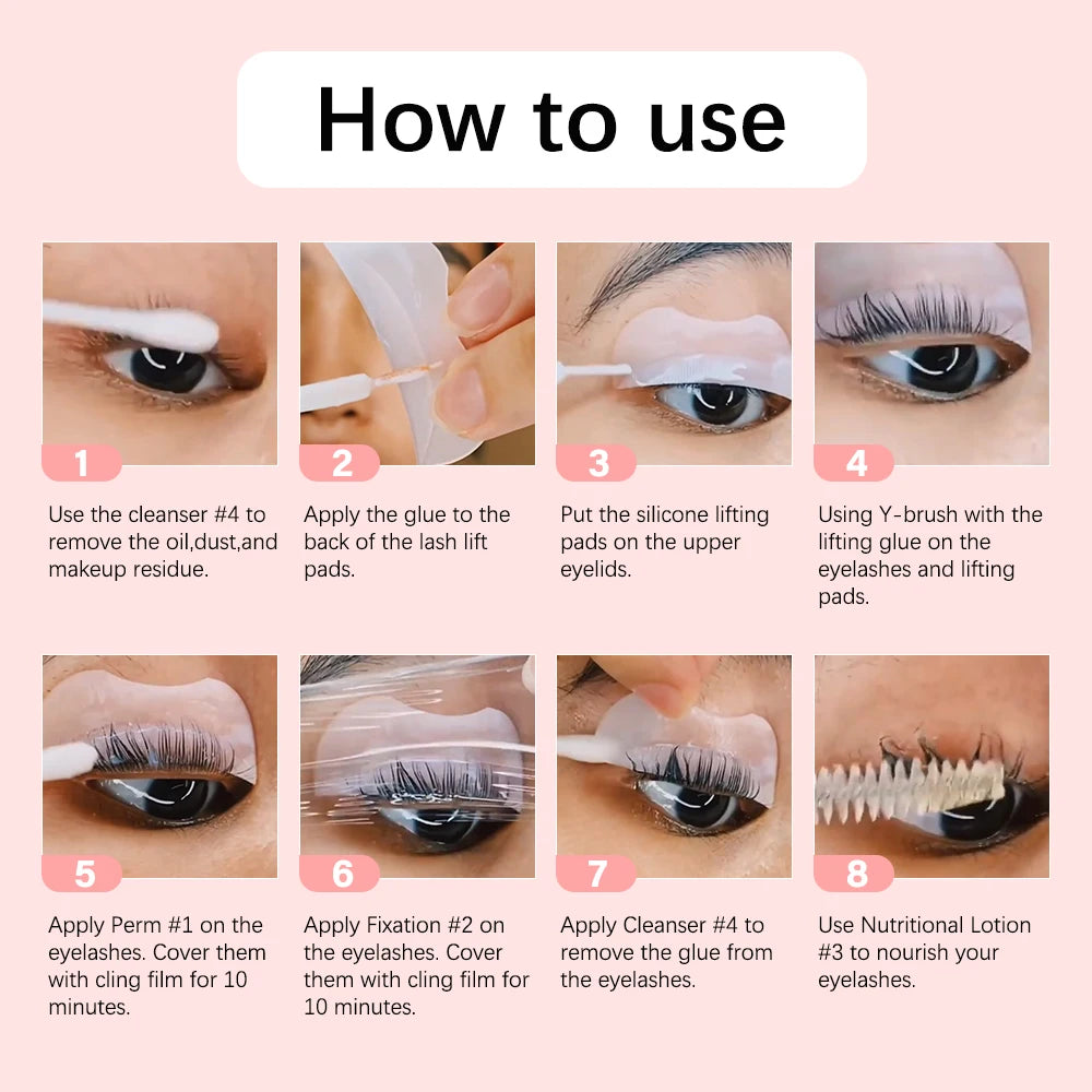 Professional Eyelash Lifting and Curling Perm Kit