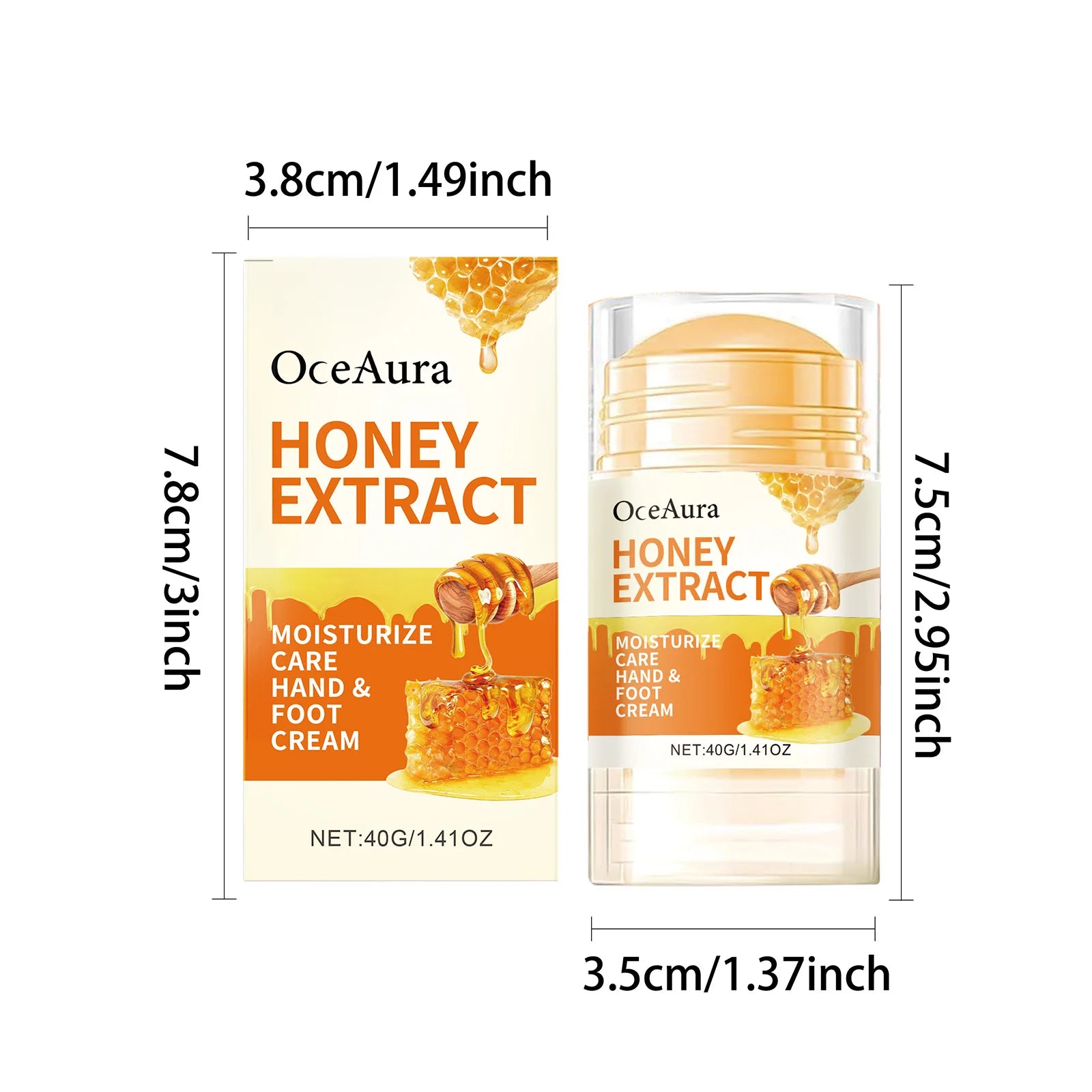 Moisturizing Honey Heel Balm for Dry Cracked Skin Repair - 6