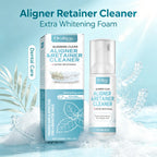 Foaming Aligner and Retainer Cleaner for Fresh Breath