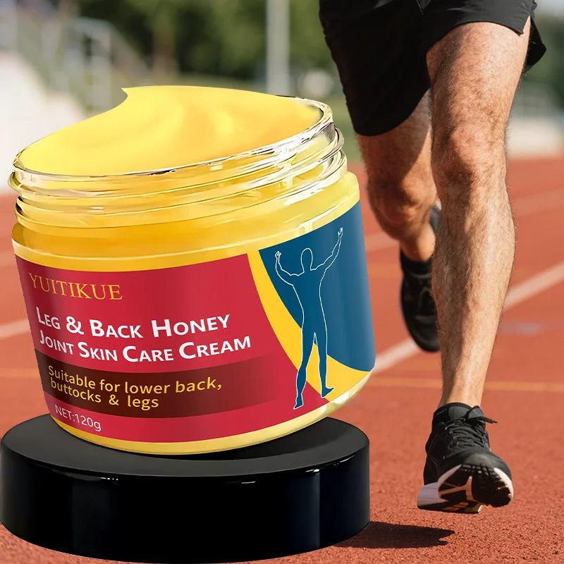 YUITIKUE Honey Joint Massage Cream for Leg and Back Care 120g
