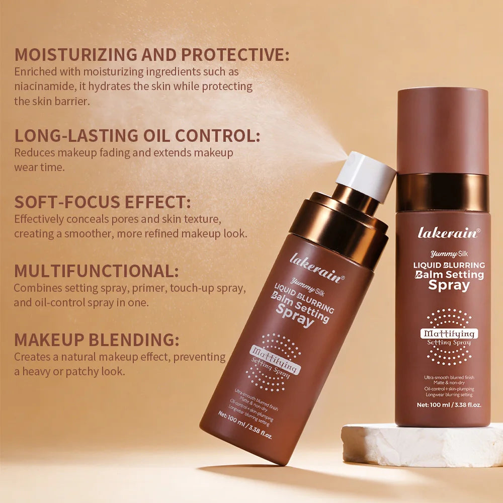 Liquid Blurring Balm Makeup Setting Spray