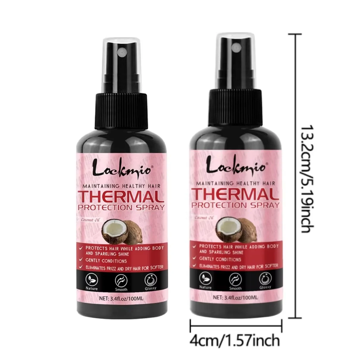 Thermal Protection Hair Spray with Coconut Oil 100ml - 6