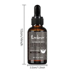 LOCKMIO 2pcs Natural Beard Oil Vanilla Scent Growth and Softening Serum