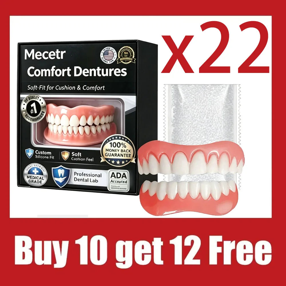 Adjustable Silicone Dentures for Adults - 7