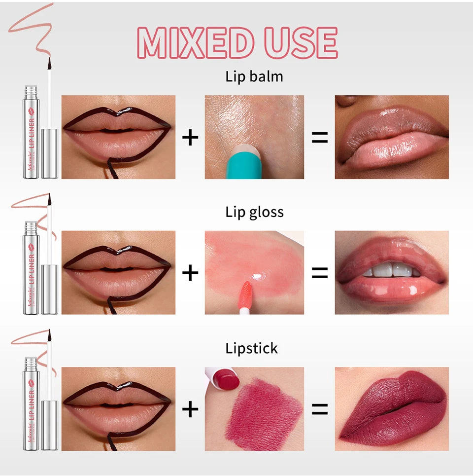 Peel-Off Tattoo Lip Liner Stain