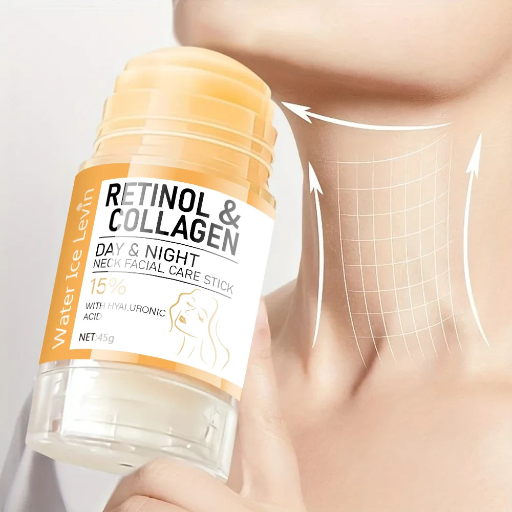 Retinol and Collagen Neck Firming Stick Moisturizing Face Cream - 8