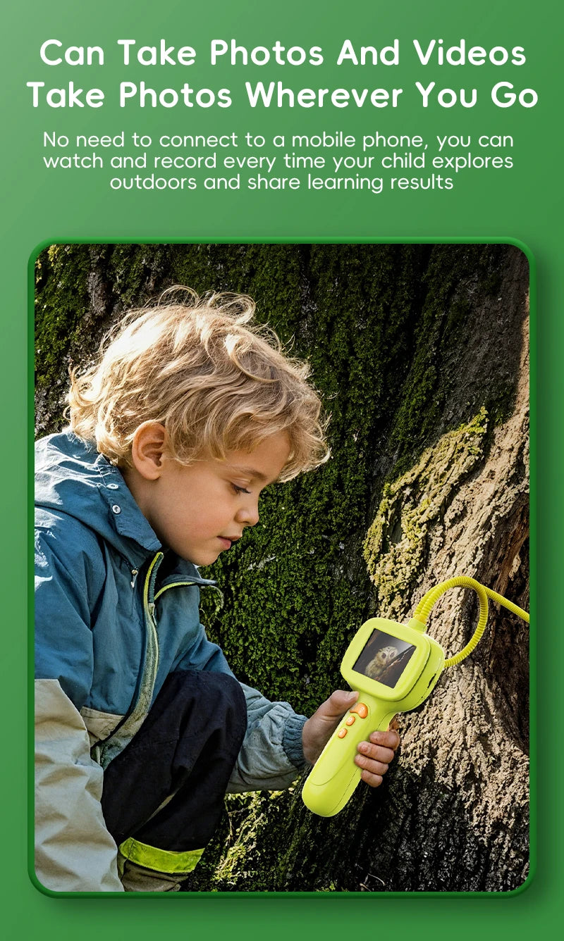 Educational Borescope Camera for Kids Nature Exploration