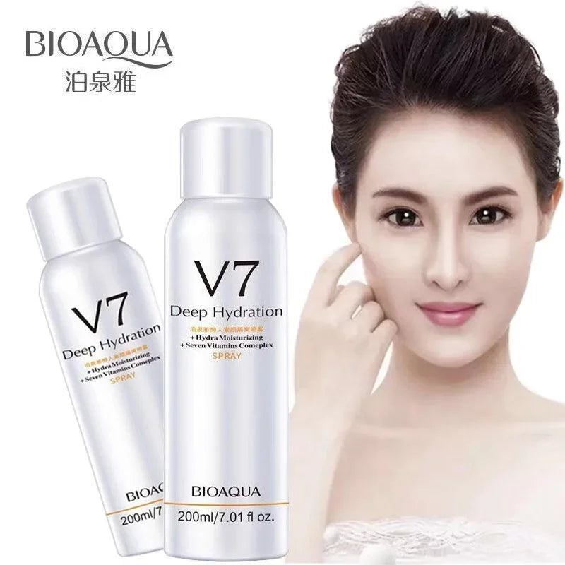 V7 Deep Hydration Whitening Spray Sunscreen Concealer 2 Bottle Set