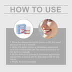 Temporary Silicone Cosmetic Dentures for Missing Teeth