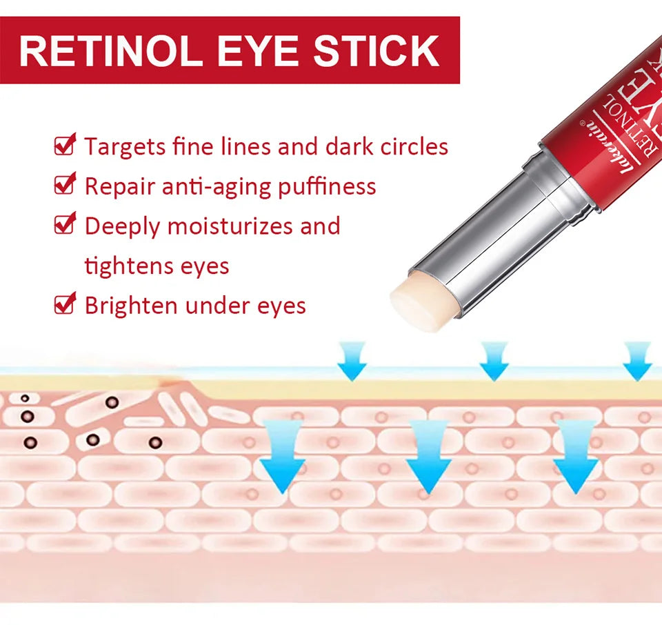 Retinol Anti-Aging Eye Stick for Dark Circles and Puffiness - 10