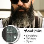 Lockmio Natural Vanilla Beard Balm for Softening Grooming and Styling