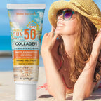 Water Ice Levin Collagen Sunscreen SPF50 PA+++ Hydrating Body Sun Care