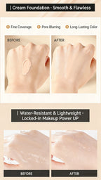Hydrating BB Cream Full Coverage Matte Foundation Concealer
