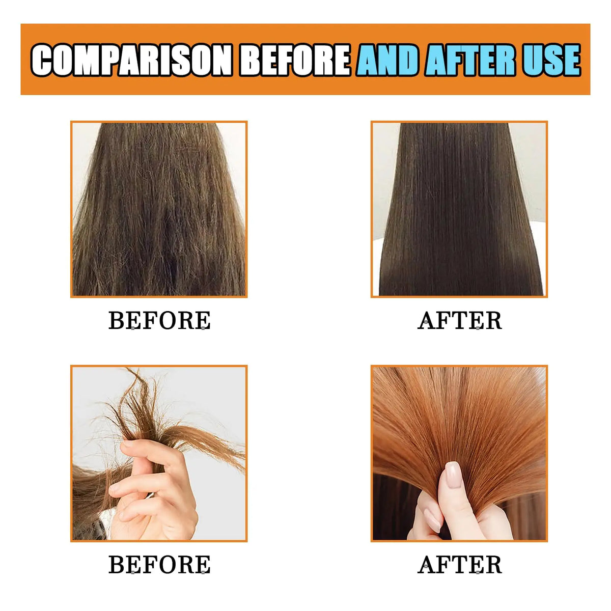 Goiple 4 in 1 Keratin Hair Serum Moisturizing Frizz Control Treatment