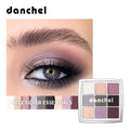 9-Color Professional Eyeshadow Palette Matte and Shimmer