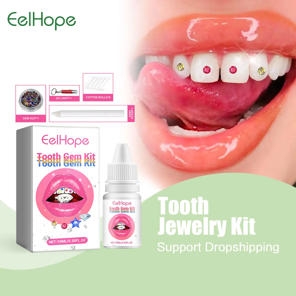 DIY Tooth Gem Kit for Sparkling Teeth Jewelry