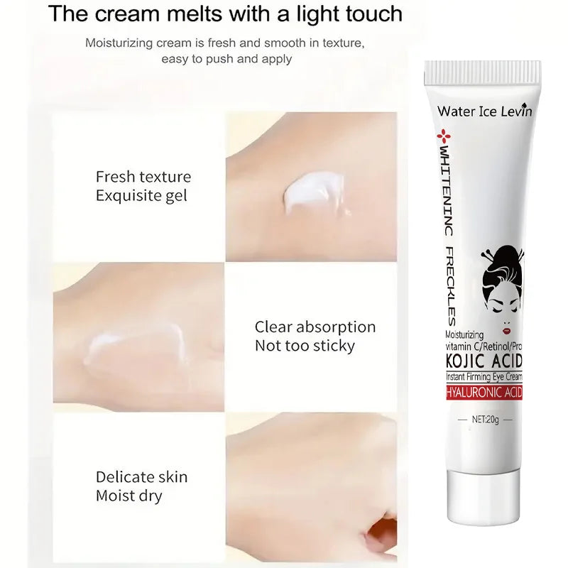 Kojic Acid Eye Cream for Dark Circles and Anti Aging Eye Bags - 6