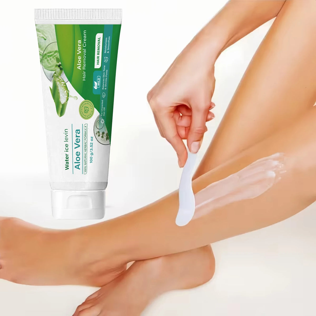 Aloe Vera Hair Removal Cream Gentle Body Hair Remover Unisex