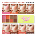 8-Color Cream Blush and Contour Palette