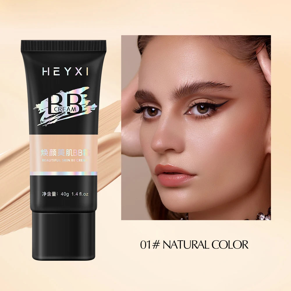 HEYXI Hydrating BB Cream Full Coverage Concealer and Foundation - 12
