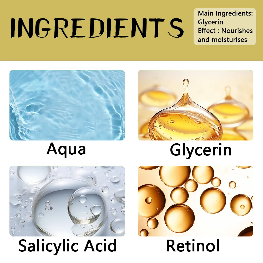 Retinol Collagen Hyaluronic Acid Face Cream Anti Aging Moisturizer
