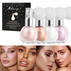 Flash Spray Glitter Highlighter Makeup for Face Body and Neck