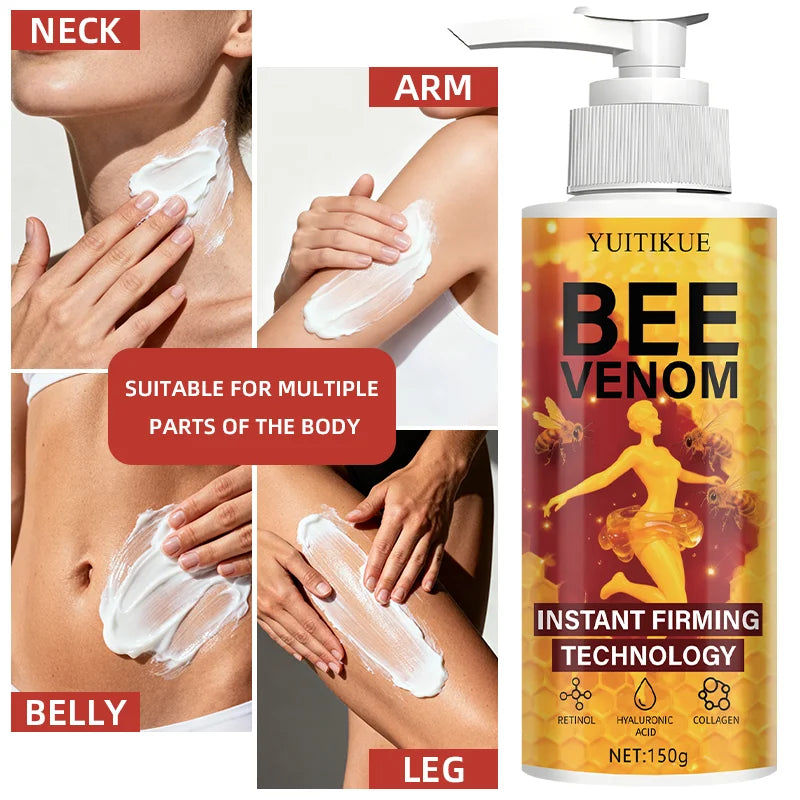 Bee Venom Firming Body Cream Moisturizing Skin Tightening Lotion 150g - 5