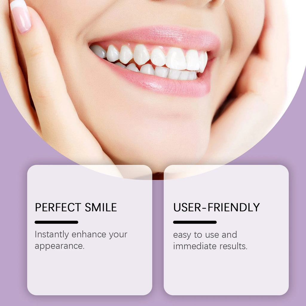 Cosmetic Denture Set for Instant Natural Smile