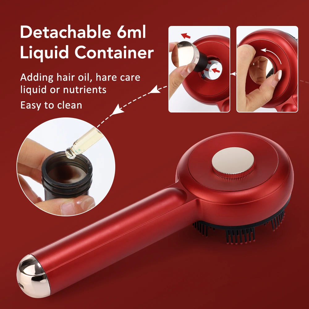 Electric Scalp Massager and Hair Growth Oil Applicator Comb - 23