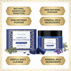 Moroccan Blue Nila Brightening Face Mask Powder