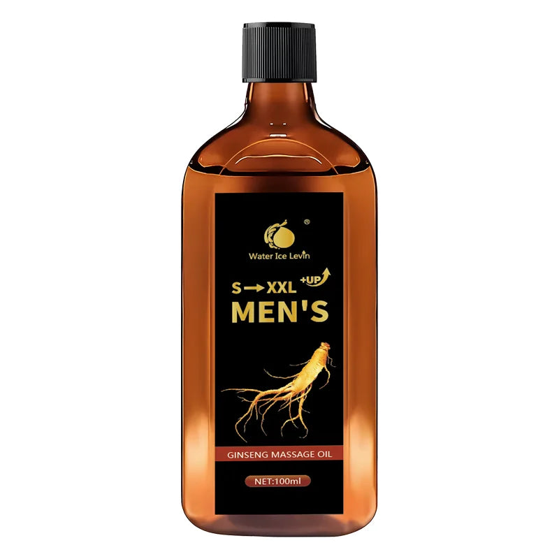 Water Ice Levin Men Ginseng Massage Oil Firming and Hydrating Body Cream - 7