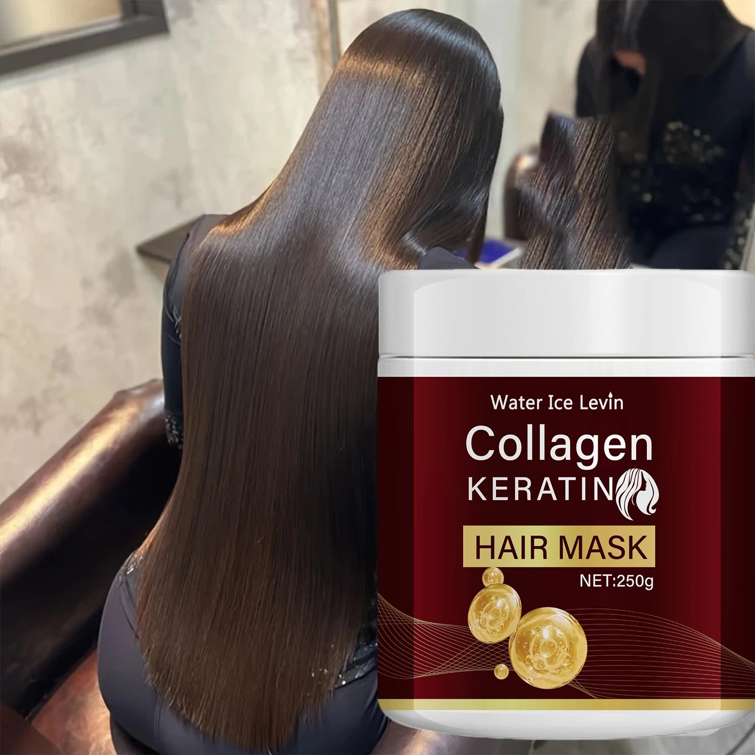 Collagen Keratin Hair Mask with Moroccan Argan Oil 250g